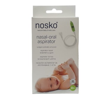 НОСКО BABY АСПИРАТОР ЗА НОС 0+ /с уста/